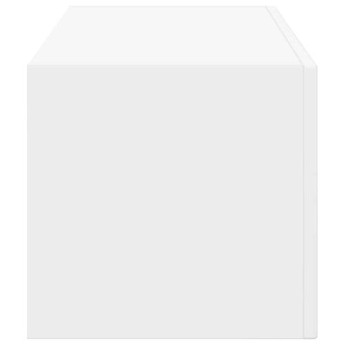 TV стенен шкаф Бяло 60 x 31 x 29.5 см Инженерно дърво