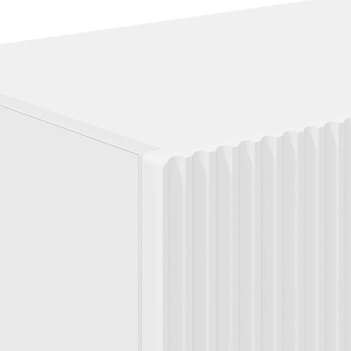 TV стенен шкаф 2 pcs Бяло 60 x 31 x 29.5 см Инженерно дърво