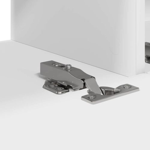 TV стенен шкаф 2 pcs Бяло 60 x 31 x 29.5 см Инженерно дърво