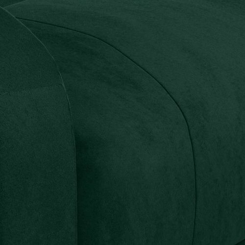 Масажен стол, тъмнозелен, кадифе