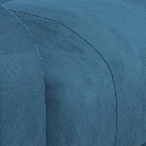 Масажен стол, син, кадифе