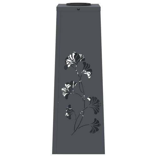 Соларна LED светлина за пътека 2 pcs Антрацит