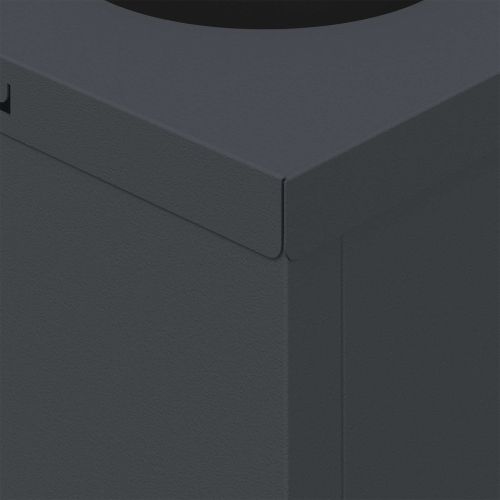 Соларна LED светлина за пътека 2 pcs Антрацит