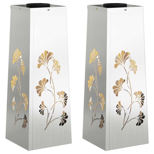 Соларна LED светлина за пътека 2 pcs Галванизирана