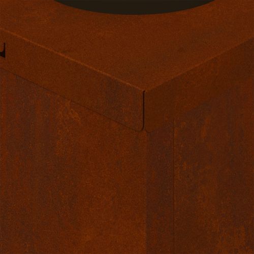 Соларна LED светлина за пътека 2 pcs Кортен стомана