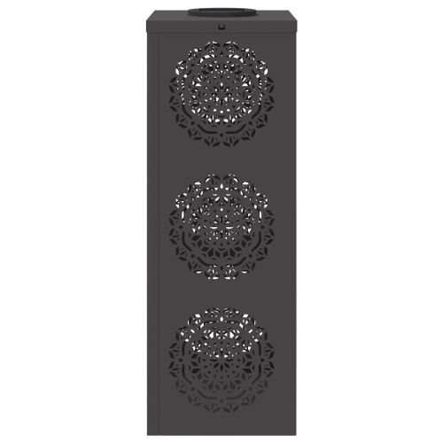 Соларна LED светлина за пътека 2 pcs Черно