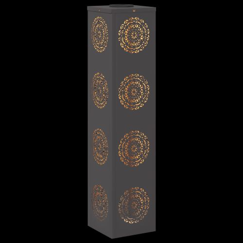 Соларна LED светлина за пътека 2 pcs Черно