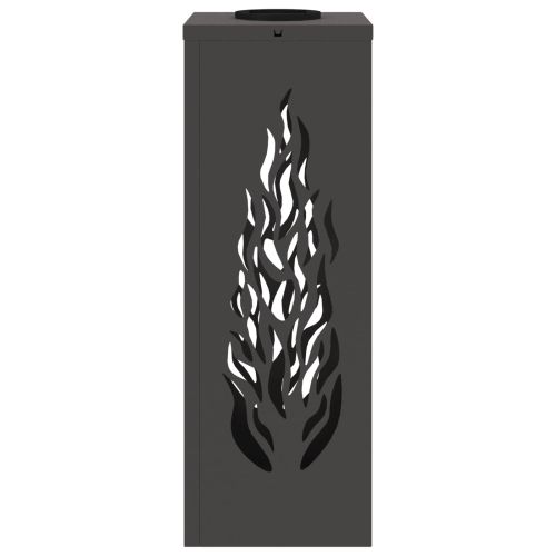 Соларна LED светлина за пътека 2 pcs Черно