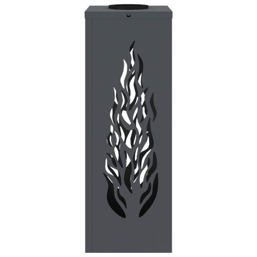 Соларна LED светлина за пътека 2 pcs Антрацит