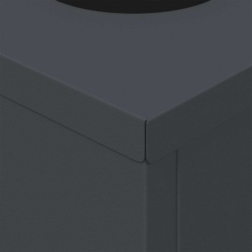 Соларна LED светлина за пътека 2 pcs Антрацит