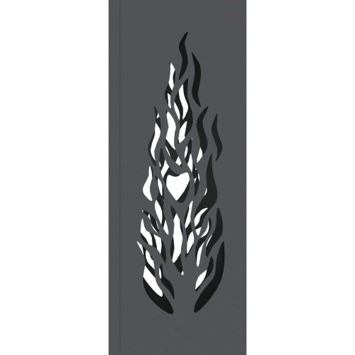 Соларна LED светлина за пътека 2 pcs Антрацит