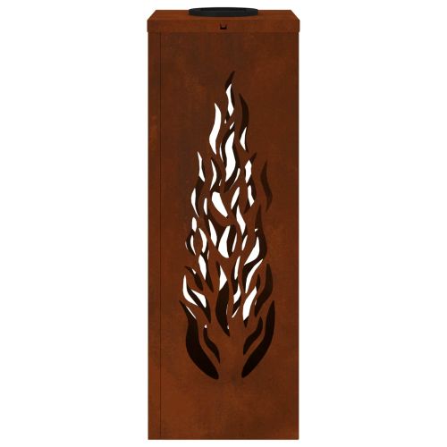 Соларна LED светлина за пътека 2 pcs Бронзов Патинираща стомана