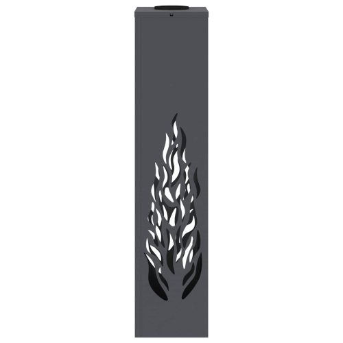 Соларна LED светлина за пътека 2 pcs Антрацит