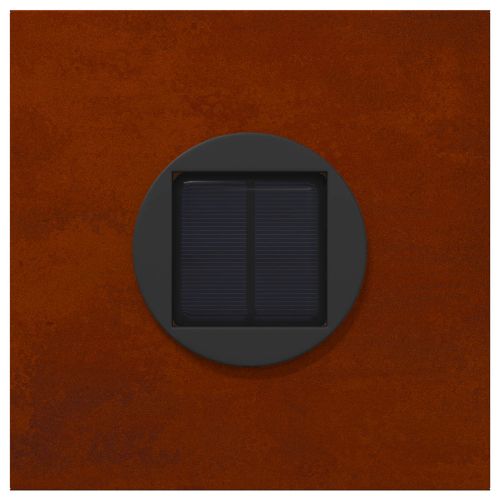 Соларна LED светлина за пътека 2 pcs Кортен стомана