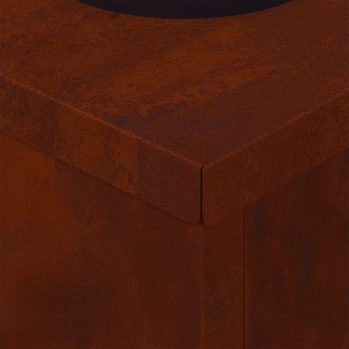 Соларна LED светлина за пътека 2 pcs Кортен стомана