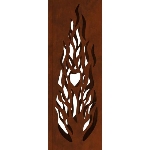 Соларна LED светлина за пътека 2 pcs Кортен стомана