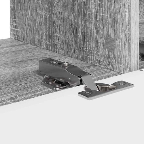 TV стенен шкаф Сив Сонома 60 x 31 x 29.5 см Инженерно дърво