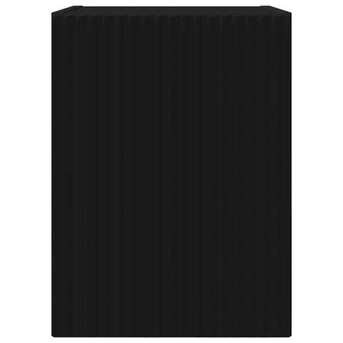 TV стенен шкаф Черно 30 x 31 x 40 см Инженерно дърво