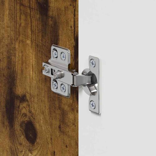 TV стенен шкаф 2 pcs Димян дъб 30 x 31 x 40 см Инженерно дърво