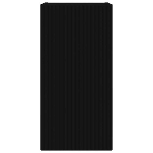 TV стенен шкаф 2 pcs Черно 30 x 31 x 60 см Инженерно дърво