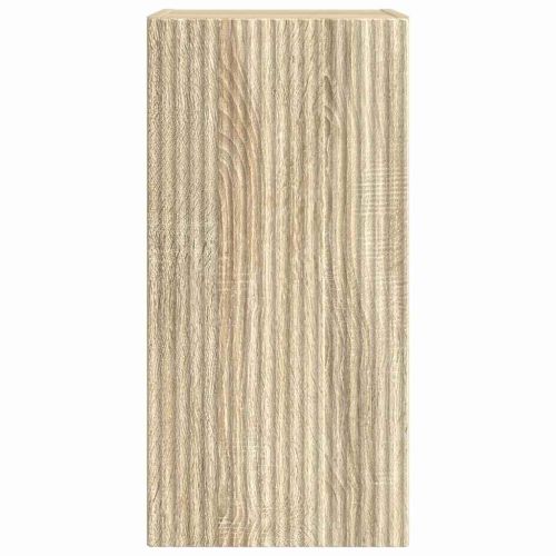 TV стенен шкаф 2 pcs Сонома 30 x 31 x 60 см Инженерно дърво