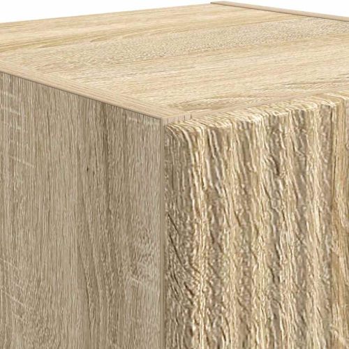 TV стенен шкаф 2 pcs Сонома 30 x 31 x 60 см Инженерно дърво
