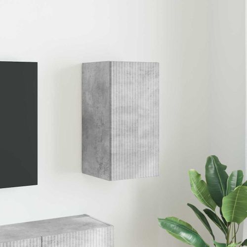 TV стенен шкаф Бетон 30 x 31 x 60 см Инженерно дърво