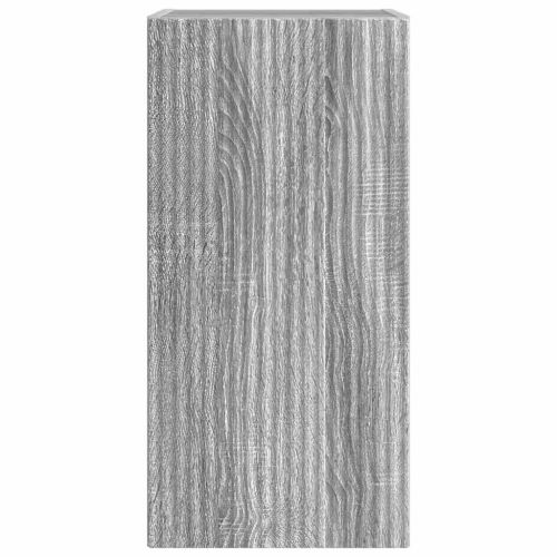 TV стенен шкаф Сив Сонома 30 x 31 x 60 см Инженерно дърво