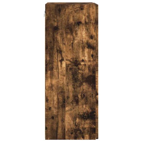 TV стенен шкаф 2 pcs Димян дъб 30 x 31 x 80 см Инженерно дърво