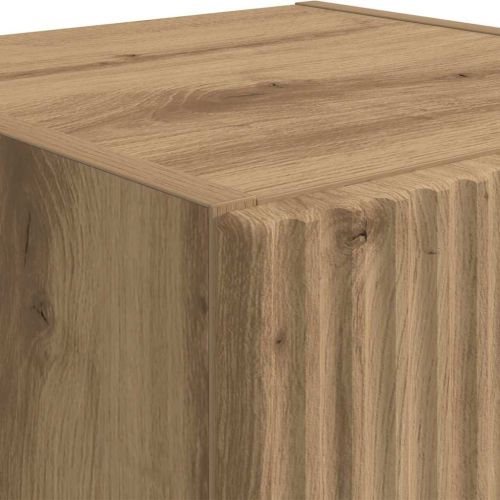 TV стенен шкаф Дъб Артизан 30 x 31 x 80 см Инженерно дърво