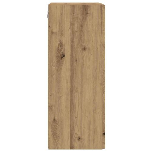 TV стенен шкаф 2 pcs Дъб Артизан 30 x 31 x 80 см