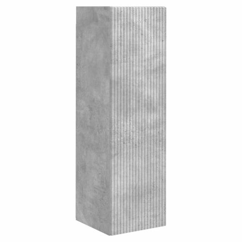 TV стенен шкаф 2 pcs Бетон 30 x 31 x 100 см Инженерно дърво