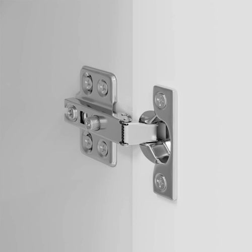 TV стенен шкаф 2 pcs Гланц бяло 30 x 31 x 100 см