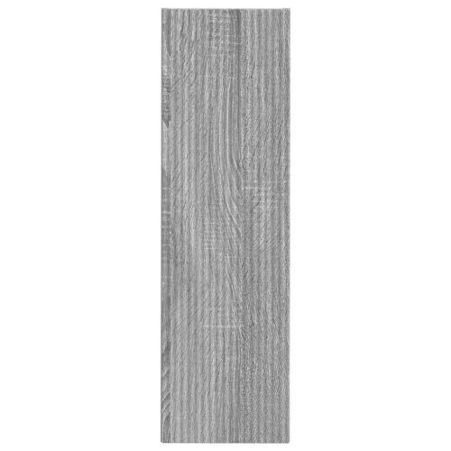 TV стенен шкаф Сив Сонома 30 x 31 x 100 см Инженерно дърво