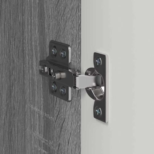 TV стенен шкаф 2 pcs Сив Сонома 30 x 31 x 100 см