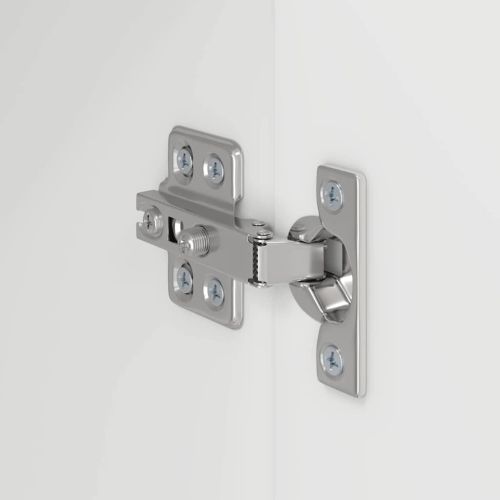 TV стенен шкаф 2 pcs Бяло 59,5 x 31 x 40 см Инженерно дърво