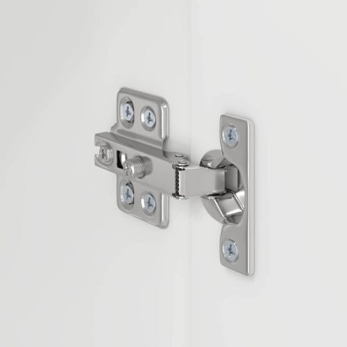 TV стенен шкаф 2 pcs Лъскаво бяло 59,5 x 31 x 40 см