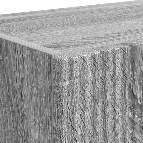 TV стенен шкаф 2 pcs Сив Сонома 59,5 x 31 x 40 см