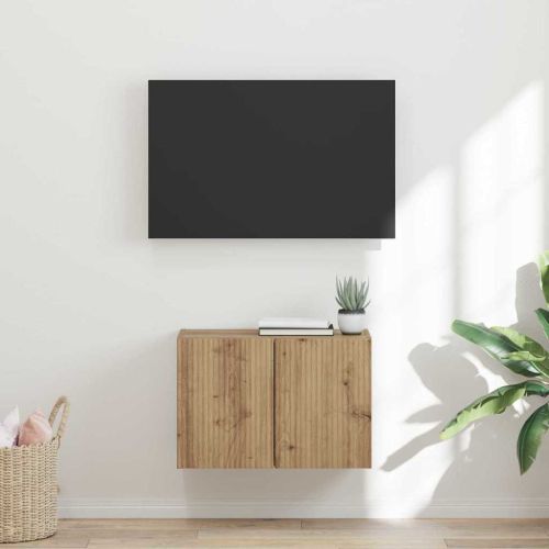 TV стенен шкаф Дъб 59,5 x 31 x 40 см Инженерно дърво