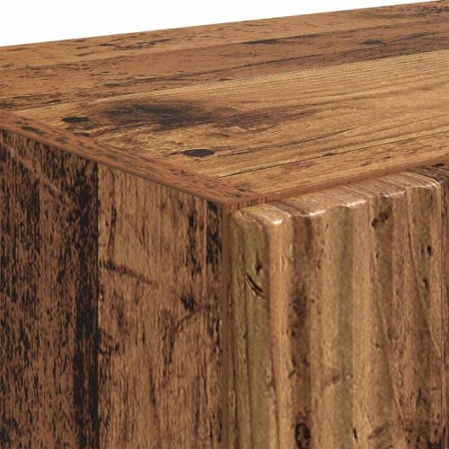 TV стенен шкаф Старо дърво 59,5 x 31 x 60 см Инженерно дърво