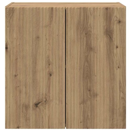 TV стенен шкаф Дъб 59,5 x 31 x 60 см Инженерно дърво