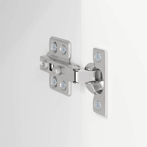 TV стенен шкаф Бяло 59,5 x 31 x 80 см Инженерно дърво