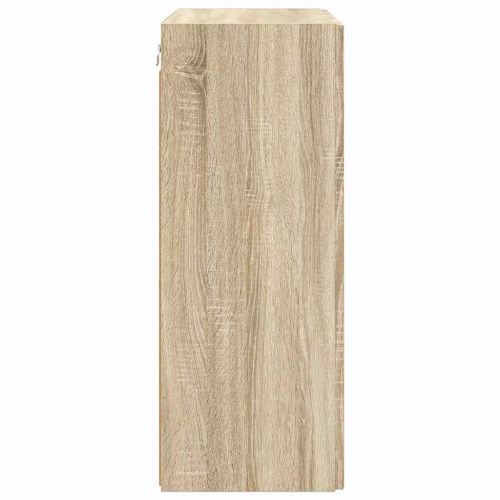 TV стенен шкаф Сонома дъб 59,5 x 31 x 80 см Инженерно дърво