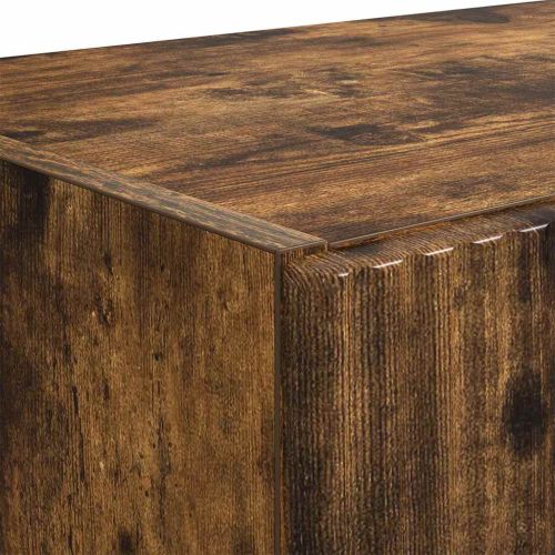 TV стенен шкаф Димян дъб 59,5 x 31 x 80 см Инженерно дърво