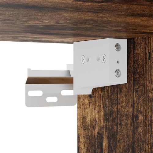 TV стенен шкаф Димян дъб 59,5 x 31 x 80 см Инженерно дърво