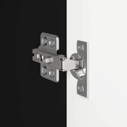 TV стенен шкаф Черно 59,5 x 31 x 100 см Инженерно дърво