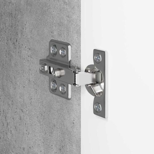 TV стенен шкаф Циментено сиво 59,5 x 31 x 100 см