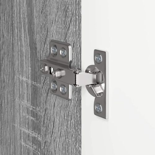 TV стенен шкаф Сив Сонома 59,5 x 31 x 100 см Инженерно дърво