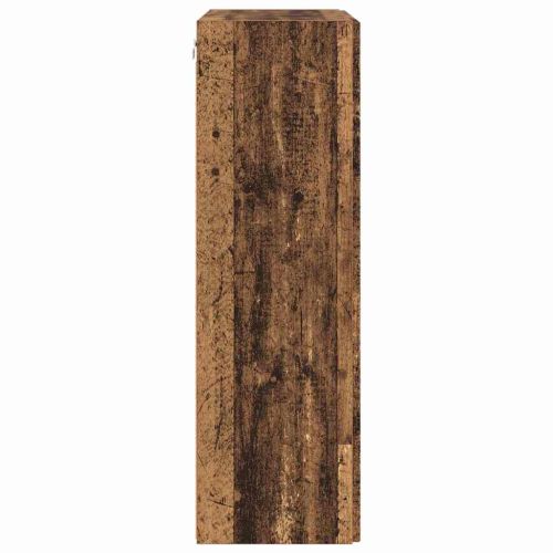 TV стенен шкаф Старо дърво 59,5 x 31 x 100 см Инженерно дърво