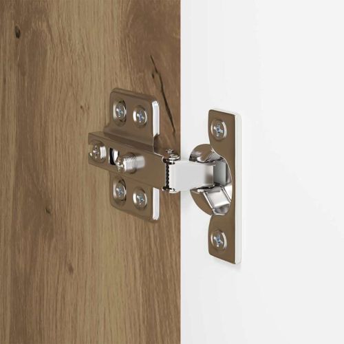 TV стенен шкаф Дъб 59,5 x 31 x 100 см Инженерно дърво